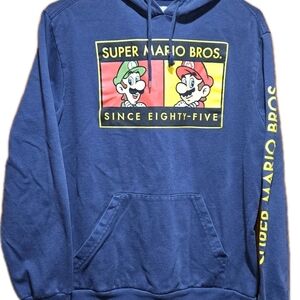 Nintendo Blue Hoodie